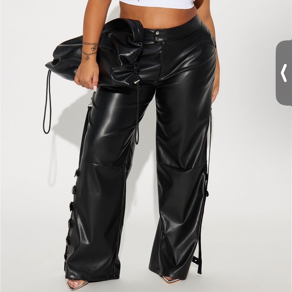 Faux leather Pant